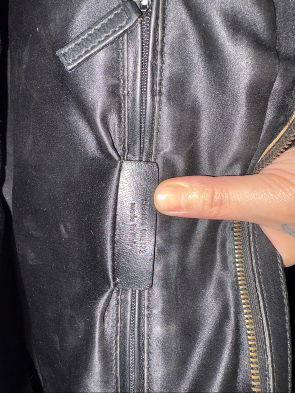 Yves Saint Laurent Vintage Leather Purse Y2K - Picture 9 of 11